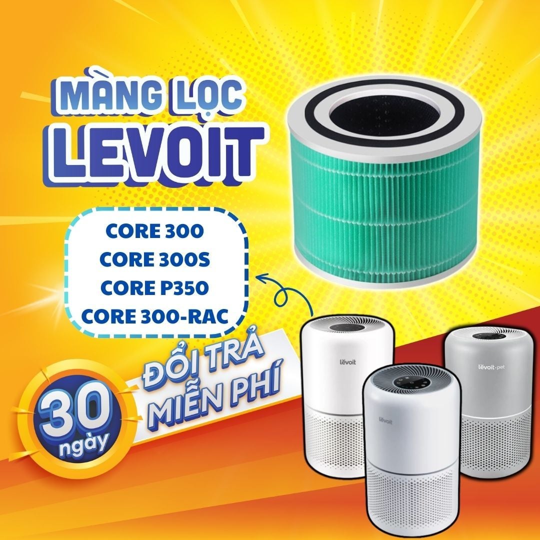 Lõi Lọc Không Khí Levoit Core 300, Core 300S, CORE P350,CORE 300-RAC