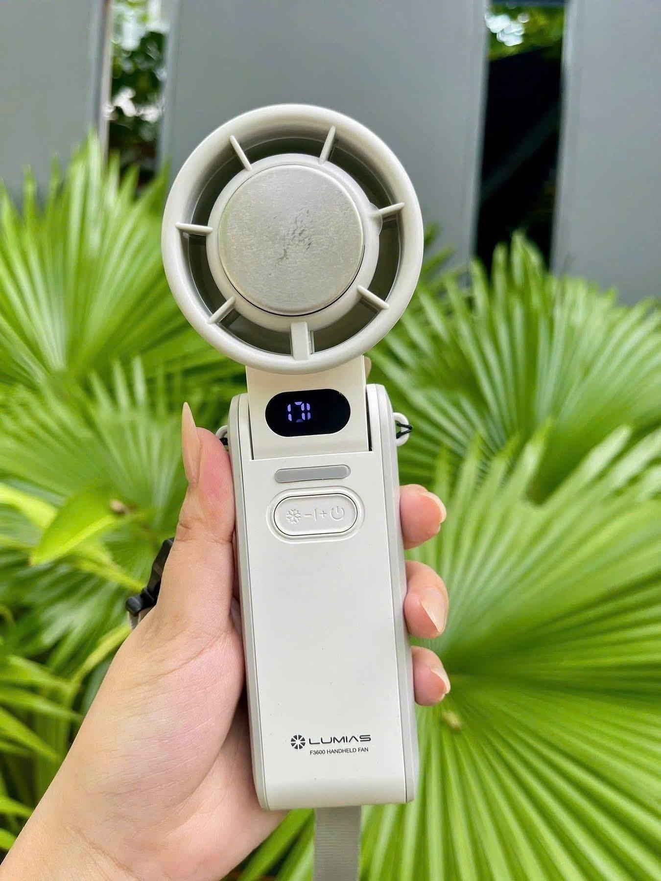 Quạt cầm tay làm lạnh Lumias F3600 - Hình ảnh 2