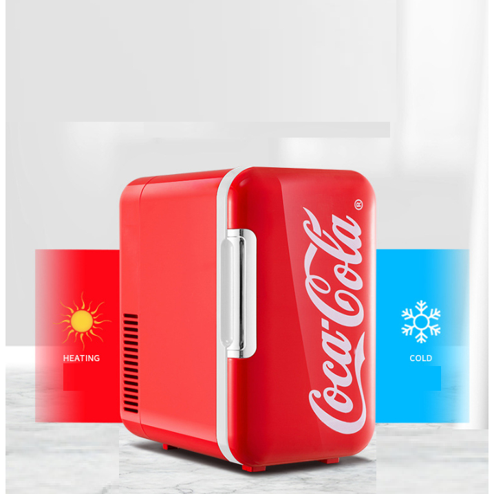 Tủ Lạnh Mini Coca Cola 6L, Tủ Lạnh Mỹ Phẩm, Tủ Trữ Đồ Uống - Hình ảnh 3