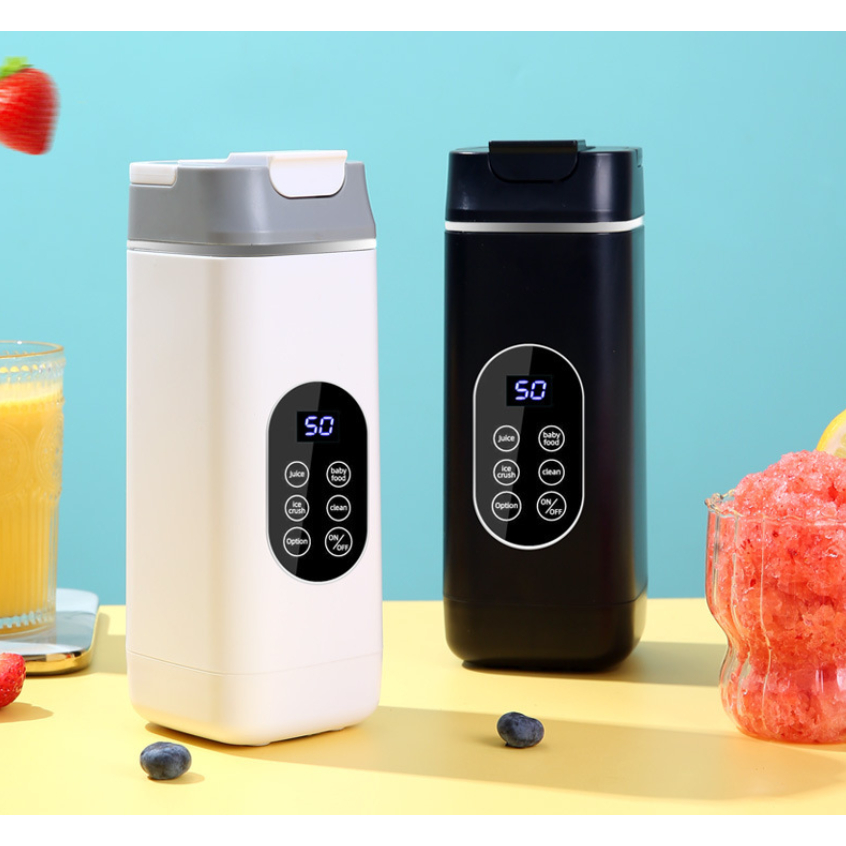 Máy Xay Sinh Tố Cầm Tay Sạc Không Dây 420ml - Hình ảnh 8