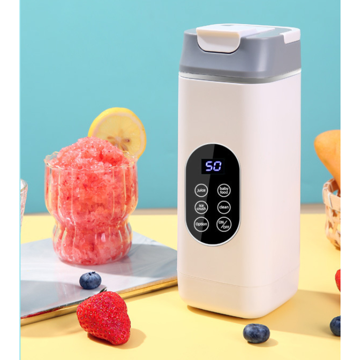 Máy Xay Sinh Tố Cầm Tay Sạc Không Dây 420ml - Hình ảnh 4