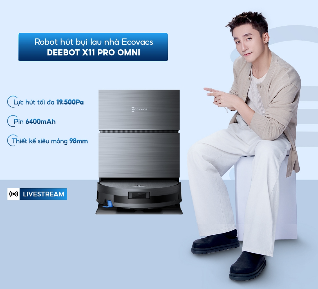Robot DEEBOT X11 PRO OMNI - Hình ảnh 5