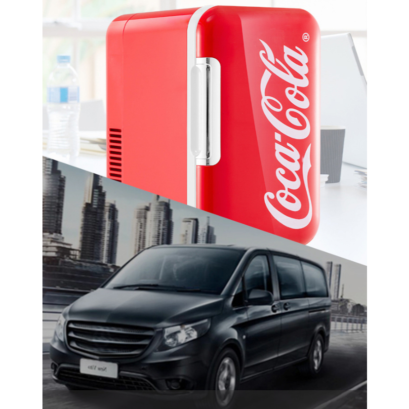 Tủ Lạnh Mini Coca Cola 6L, Tủ Lạnh Mỹ Phẩm, Tủ Trữ Đồ Uống - Hình ảnh 3