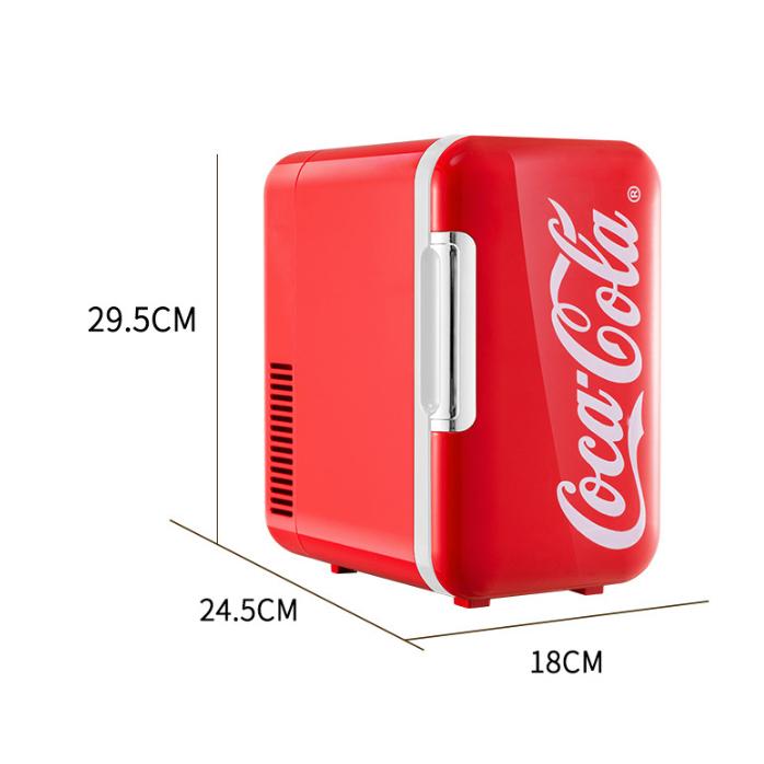 Tủ Lạnh Mini Coca Cola 6L, Tủ Lạnh Mỹ Phẩm, Tủ Trữ Đồ Uống - Hình ảnh 4