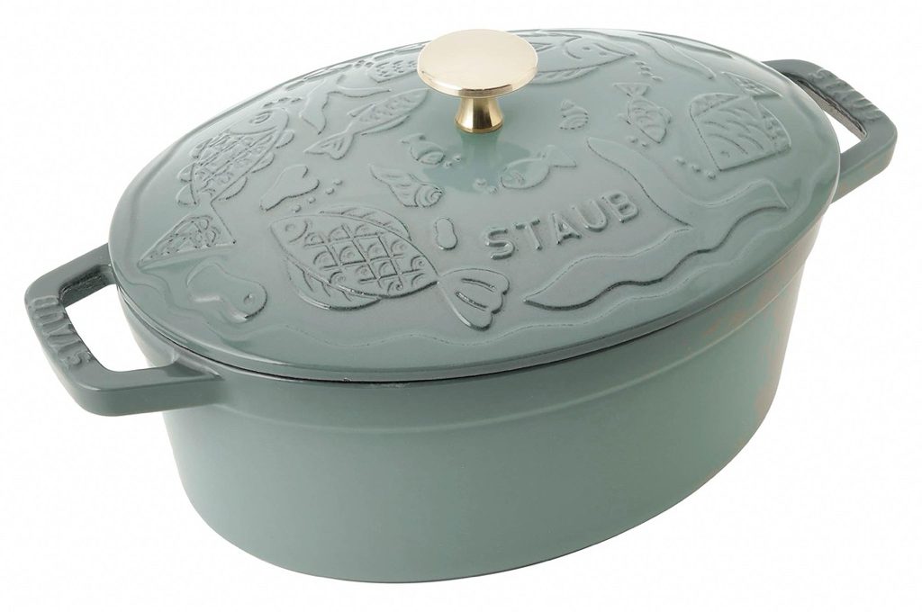 Nồi Gang STAUB Oval 23cm Cocotte Ocean