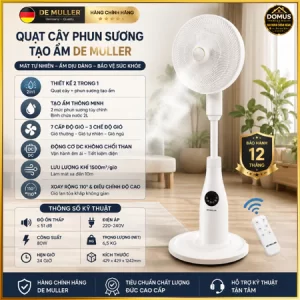 Quạt Cây Phun Sương De Muller 2in1