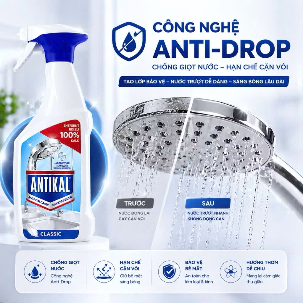 Chai Xịt Vệ Sinh Và Chống Ăn Mòn Inox Antikal - Hình ảnh 5