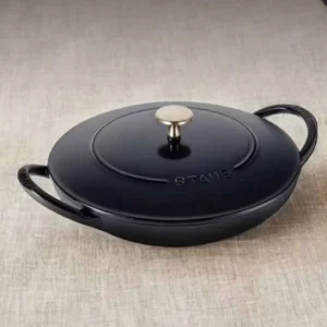 Chảo Gang Staub Wok 24cm