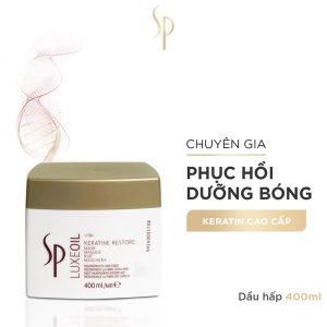 Dầu Ủ Tóc Wella SP LuxeOil Keratin Restore 400ml