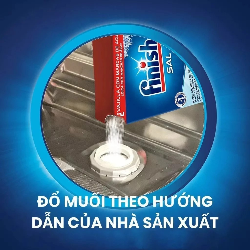 Muối Rửa Bát Finish - Hình ảnh 5