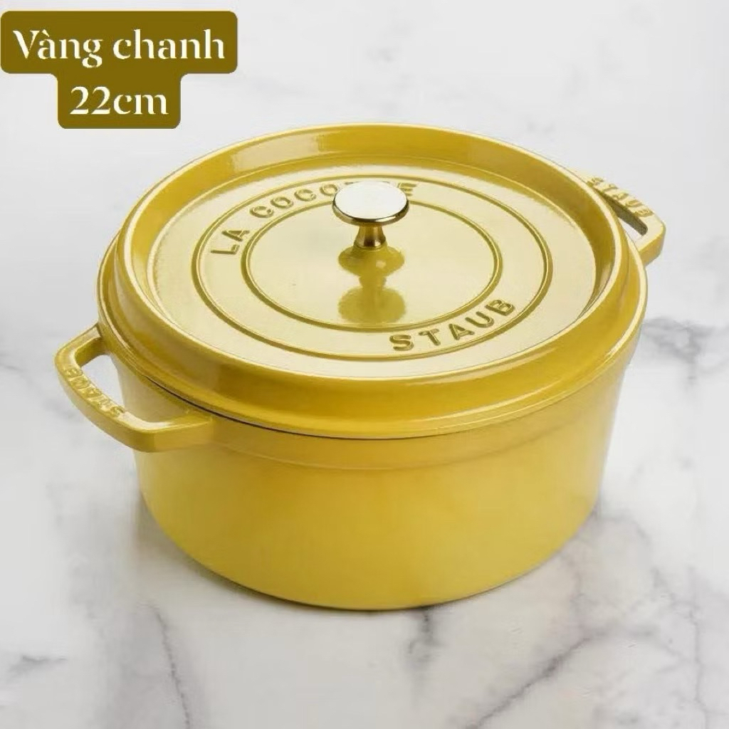 Nồi Gang STAUB Cocotte 22cm - Hình ảnh 6