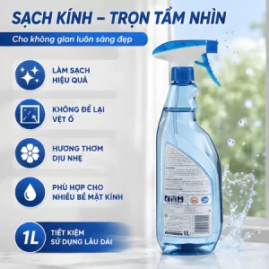 Xịt Lau Và Vệ Sinh Kính Denkmit