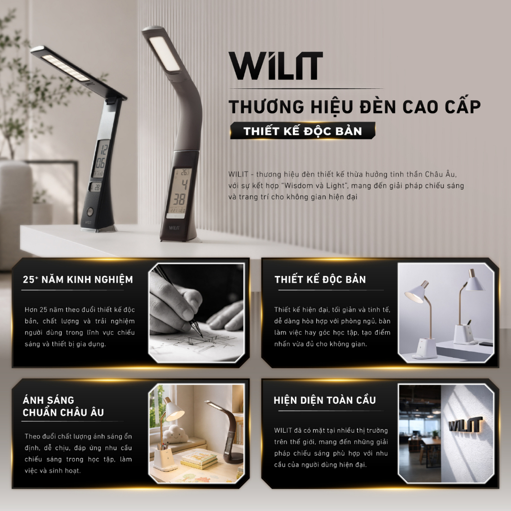 Đèn Học Wilit U2B - Hình ảnh 5