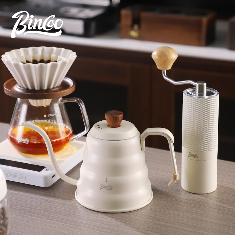 Ấm Cổ Ngỗng Bincoo 600 ml | Ấm Cổ Ngỗng Pha Cà Phê Bếp Từ - Hình ảnh 5