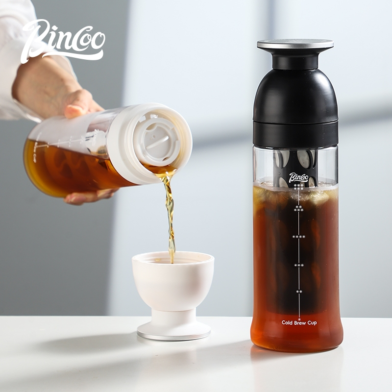 Bình Cà Phê Cold Brew Ủ Lạnh Thủy Tinh Bincoo 600ml - Hình ảnh 6