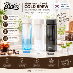 Bình Pha Cà Phê Cold Brew Bincoo 480ml