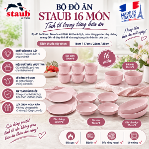 Bộ Đồ Ăn Staub 16 Món