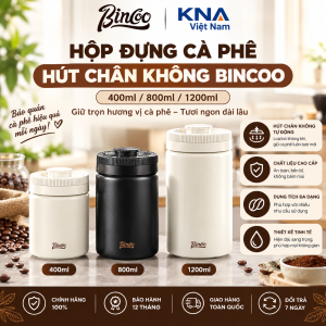 Hộp Đựng Cà Phê Hút Chân Không Bincoo 400ml 800ml 1200ml