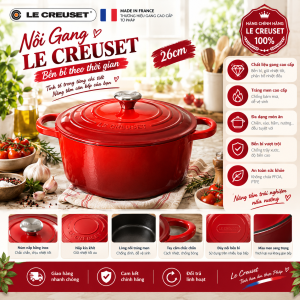 Nồi Gang LE CREUSET 26cm
