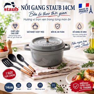 Nồi Gang Staub 14cm