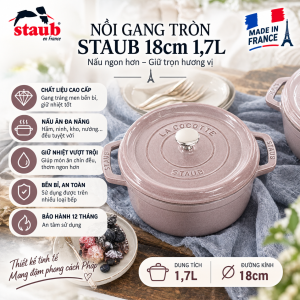 Nồi Gang Staub 18cm 1.7L