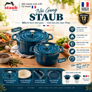 Nồi Gang Staub 18cm/24cm