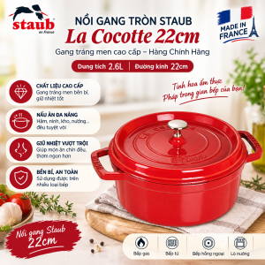Nồi Gang Staub 22cm