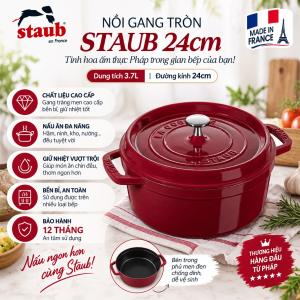 Nồi Gang Staub 24cm