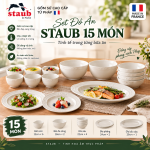 Set Đồ Ăn Staub 15 Món