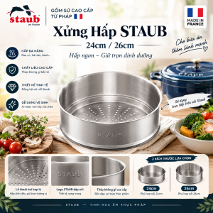Xửng Hấp Staub 24cm / 26cm
